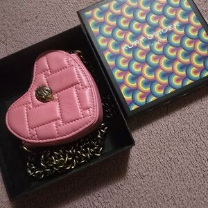Lip Service Pink Heart-Shaped Bag
